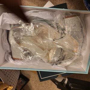 Betsey Johnson Blue Glitter Box